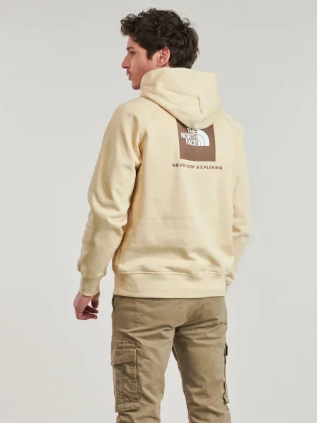 Hanorac cu glugă The North Face bej