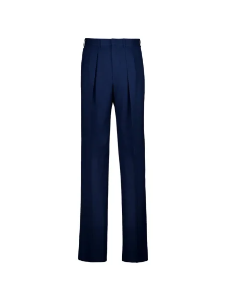 Pantaloni Tom Ford plisate albastru