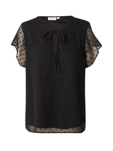 VILA Bluză VIEDEE' negru