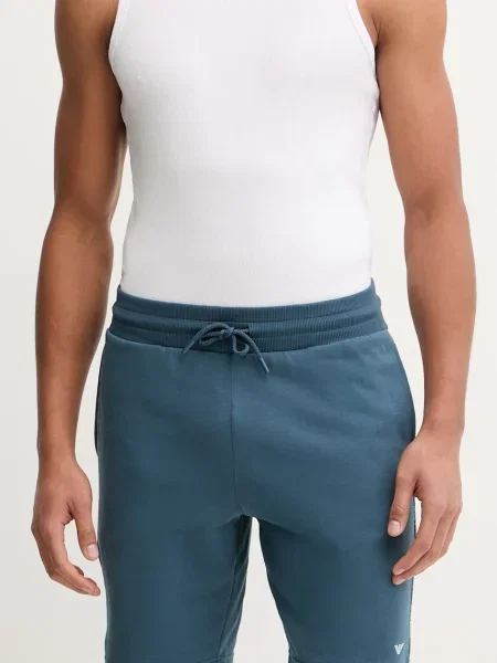 Kratke hlače Emporio Armani Underwear modra