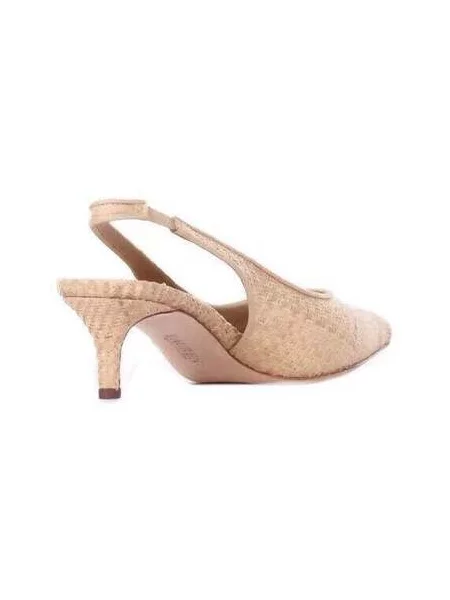 Pantofi cu toc Lauren Ralph Lauren bej