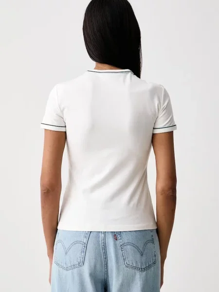 Lacoste tricou pentru femei cu bej