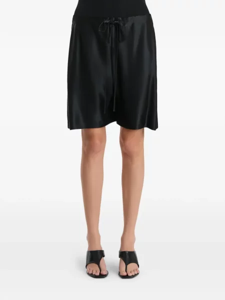 Krótkie szorty Khaite czarne
