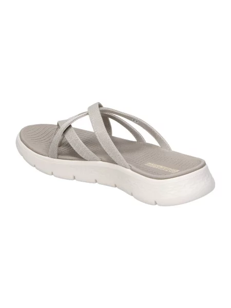 Sandále Skechers sivá