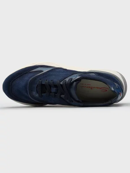Кроссовки Santoni синие