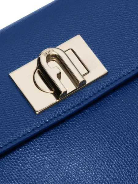 Geantă messenger Furla albastru
