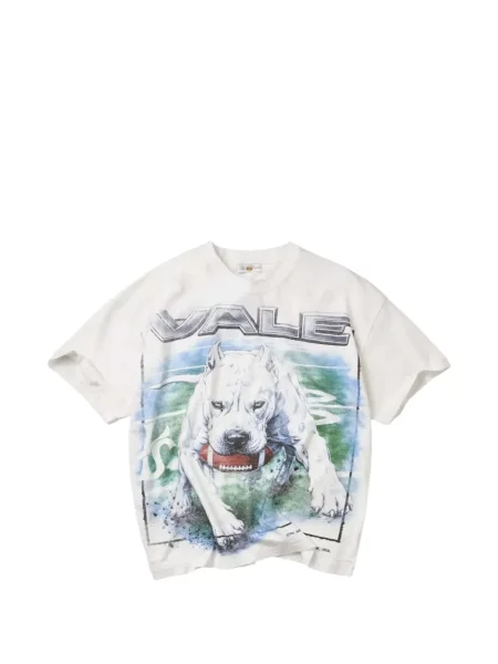 Tricou Vale cu imagine alb