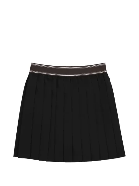 Fusta mini Versace de lână negru