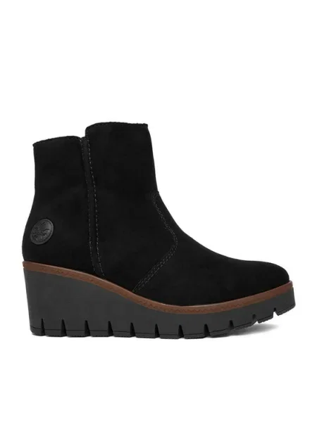 Botine Rieker negru
