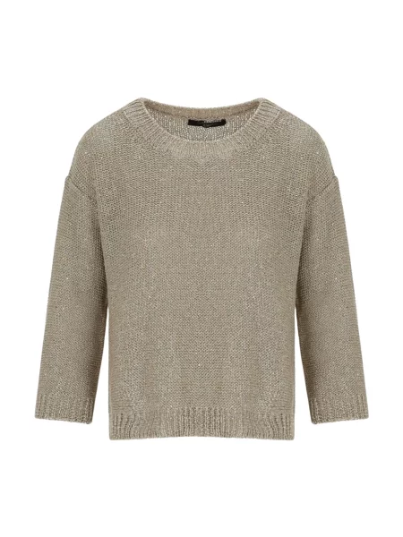Sweter Weekend Max Mara beżowy