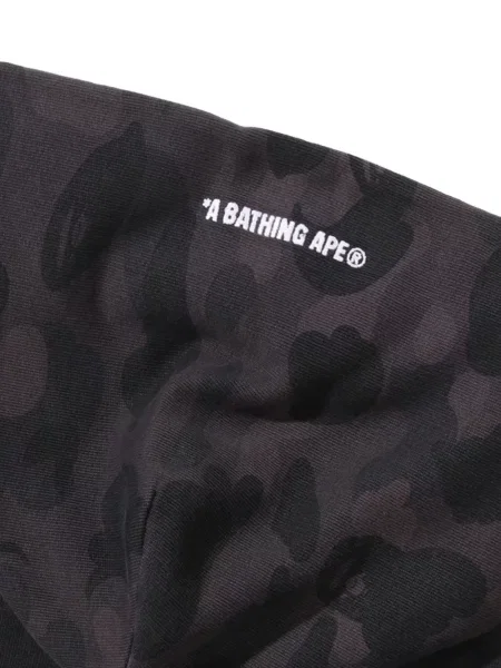 Decupat hanorac cu glugă A Bathing Ape® negru