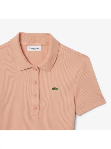 Поло Lacoste розовое