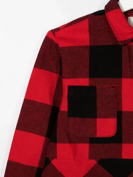 Dětské šaty Woolrich červené
