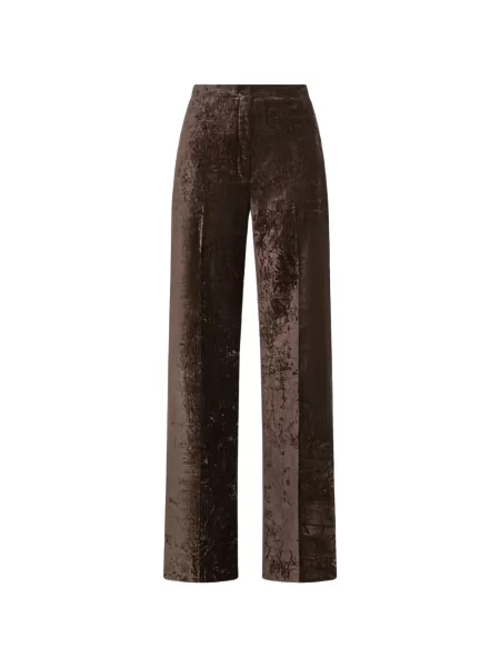 Pantaloni Seventy de catifea maro
