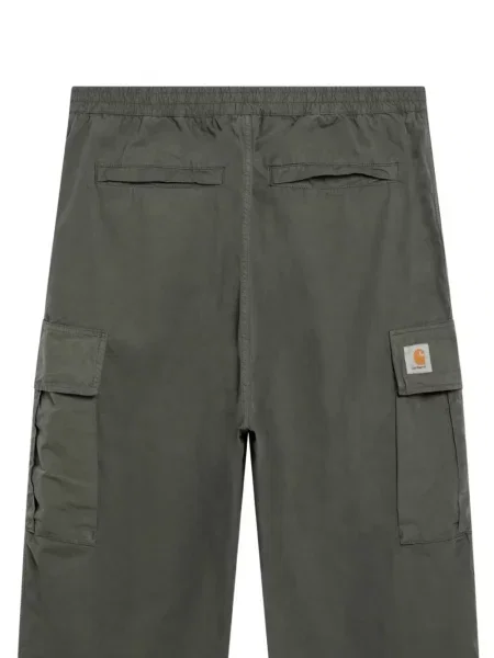 Pantaloni cargo Carhartt Wip cu autograf verde