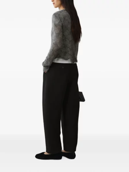 Decupat cardigan Less tricotate gri