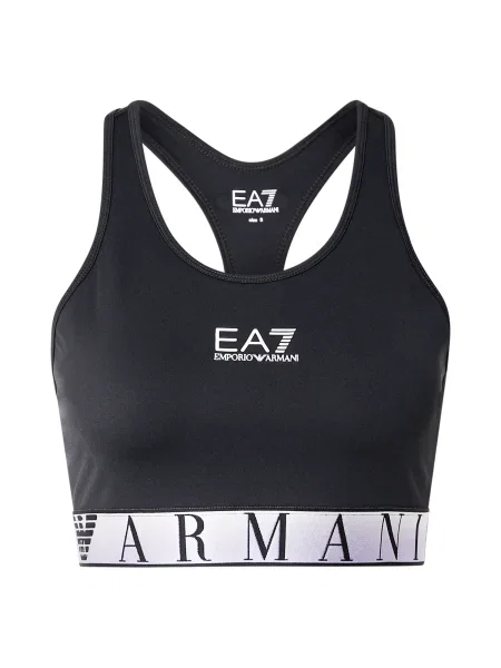 Emporio Armani Sportski grudnjak / bijela crna