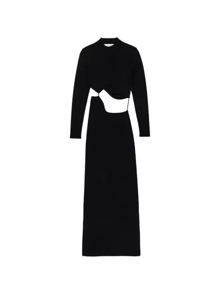 Rochie maxi Christopher Esber negru