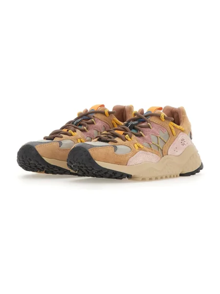 Sneakersy Flower Mountain zamszowe w kwiatki