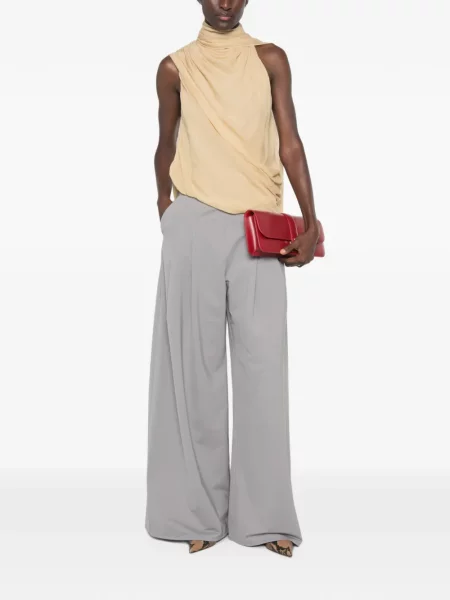Pantaloni palazzo Max Mara gri