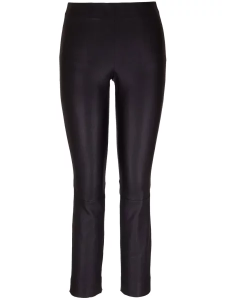 Pantaloni Vince din piele negru