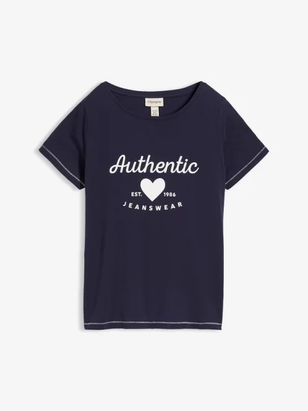 T-shirt niebieska
