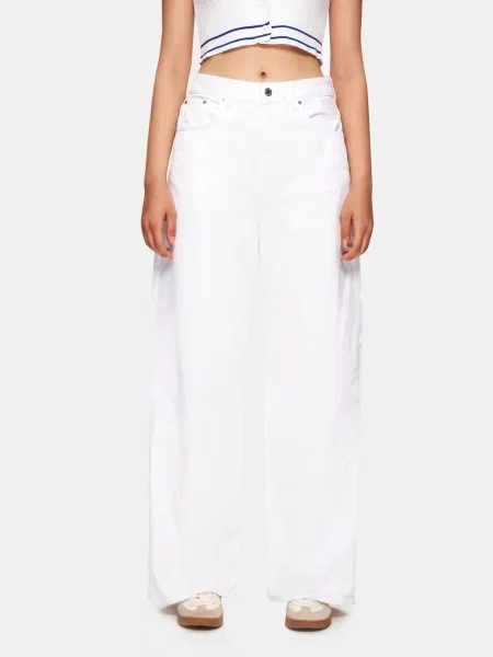 Широкие джинсы Ltb Jeans белые