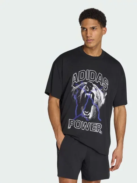 Спортивна футболка adidas Clima комбінований верх чорний
