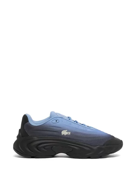 Sneakerși Lacoste cu autograf albastru