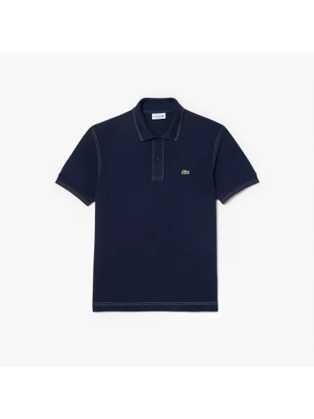 Классическое поло Lacoste синее