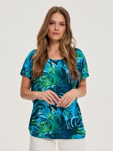 Bluzka Marisse niebieska