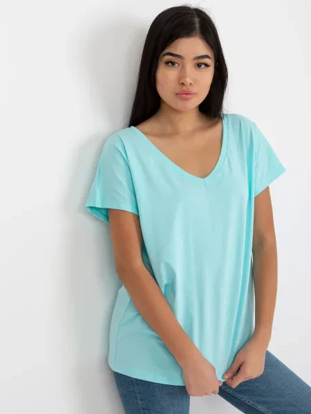 Tricou Fashionhunters albastru