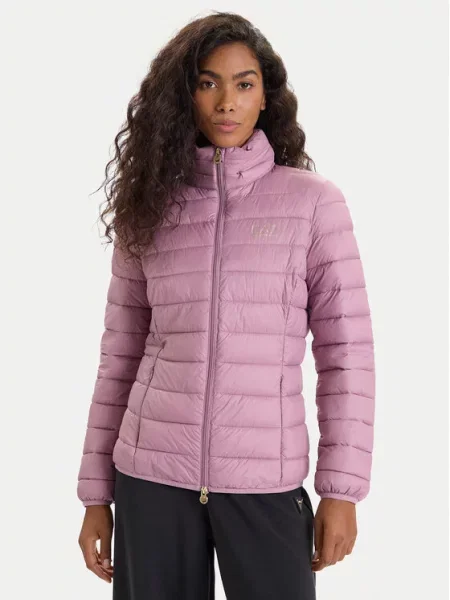Emporio Armani Демісезонна куртка рожевий