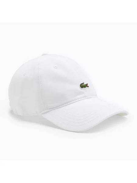 Бейзболна шапка Lacoste бяла