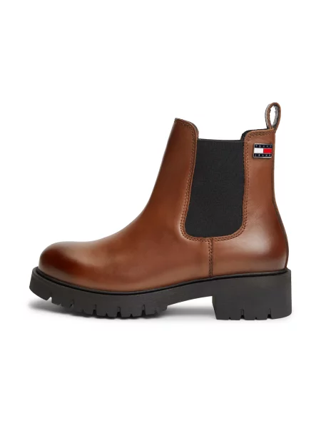 Tommy Jeans Ghete chelsea maro negru