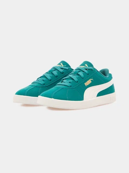 Детские кеды Puma зеленые