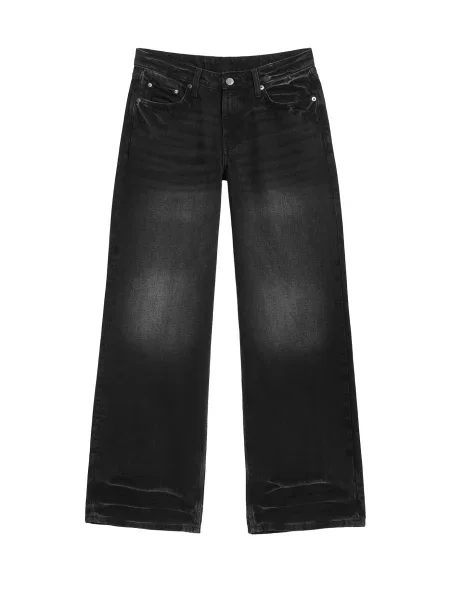 WEEKDAY Jeans Ampel denim negru