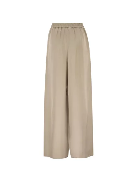 Pantaloni palazzo Max Mara de mătase