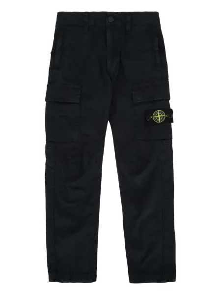 Spodnie cargo dziecięce Stone Island niebieskie