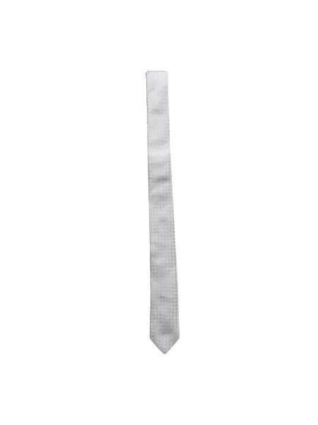 Krawat Emporio Armani szary