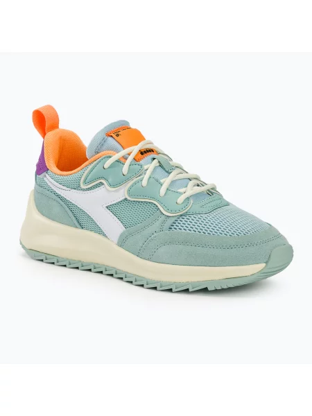 Semišové tenisky Diadora zelené