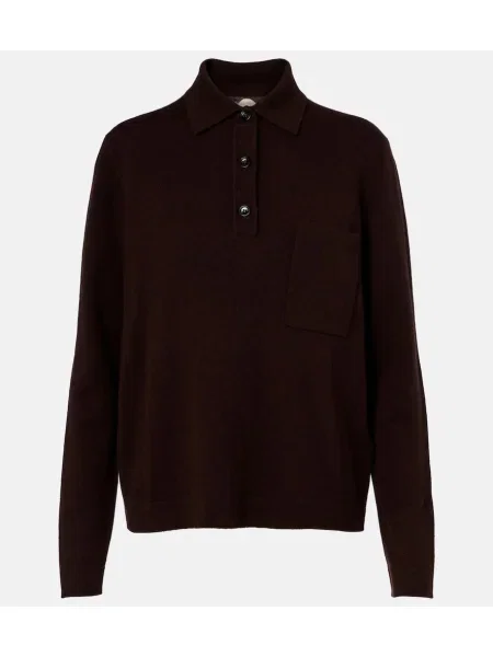 Vlněný svetr Jardin Des Orangers hnědý