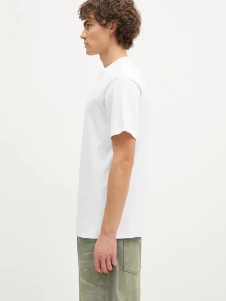 Butter Goods t-shirt Basic Tee gładki biały