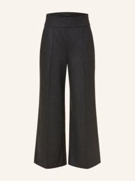 Flanelové culottes Windsor. šedé