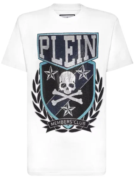 Tricou Philipp Plein alb
