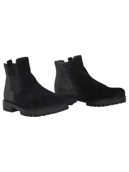 Buty do kostki Gabor zamszowe czarne