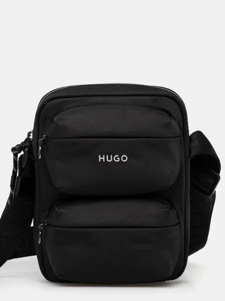Чанта през рамо HUGO черно