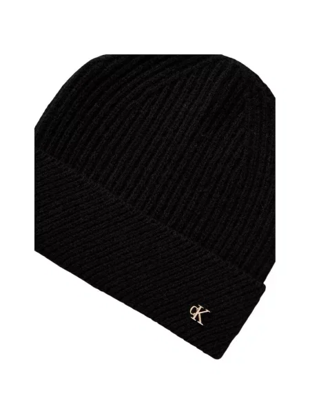 Calvin Klein De lână căciulă negru