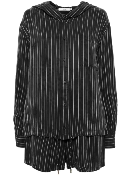 Koszula B+ab w paski czarna