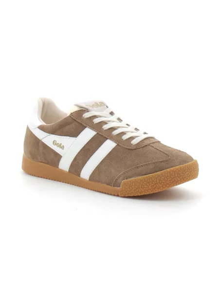 Sneakersy Gola brązowe
